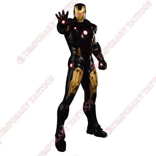 Iron Man Customize Temporary Tattoos Stickers NO.212